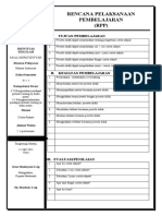 RPP Akidah Akhlak Kelas 4 Mi