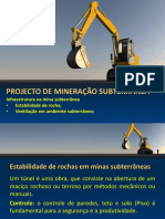 Aula 4 - Projecto de Mineração Subterrânea, 2022