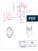 Bản vẽ Piston 2D