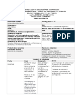 Plan de Recuperación Matematicas 31 - Oct Al 11 Nov