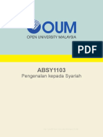 ABSY1103 Pengenalan Kepada Syariah - Caug19 (MREP)