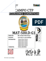 Miniproyecto Ec Cuadraticas-1