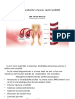 Profilaxia bolilor arterelor periferice(BAP)
