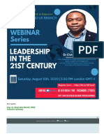 Leadership in The 21st Century - Protem NSE Scotland UK Webinar Series