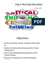 Critical Thinking