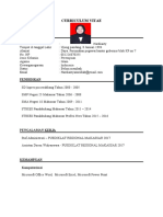 Curriculum Vitae: Data Pribadi