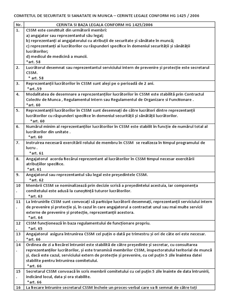 Cerinte cssm pdf