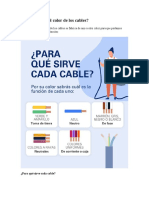 Qué Significa El Color de Los Cables