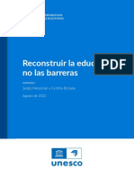 Reconstruir La Educación, No Las Barreras: Sergio Meresman y Cynthia Brizuela Agosto de 2022