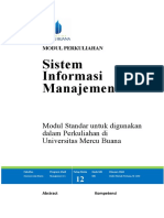 Modul Sistem Informasi Manajemen (TM13)