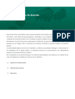 Sujetos de la relación jurídica y atributos de las personas