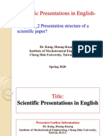 Ch1 - 2 - Presentation Structure