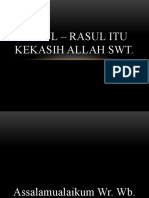 Rasul - Rasul Itu Kekasih Allah SWT