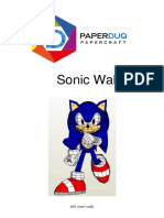 Sonic Pared - PaperDuq