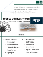 Bienes Públicos y Externalidades