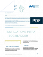 105 Instillations Intra-Vesicales de BCG