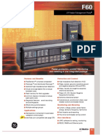 UR Feeder Management Relay: Feeder Protection, Control, Monitoring and Metering in One Integrated Package