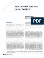 Lectura Reforma Judicial