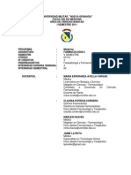 Programa Farmacologia II 2011 SemII