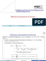 2-Interpolation de Newton