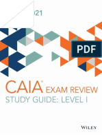 2021 CAIA L1 Wiley Study Guide
