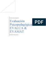 Informe de Investigación EVALUA & EVAMAT