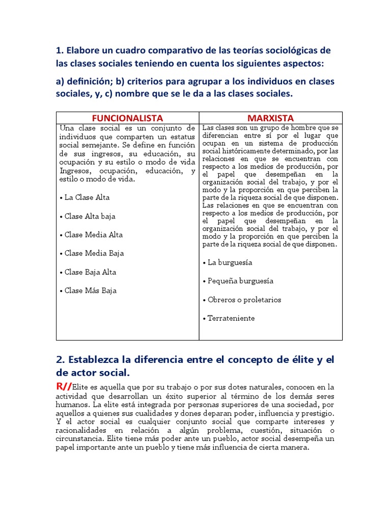 Sobre Desigualdad Social y Sus Fuentes. | PDF | Clase media ...