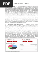 MRF Report