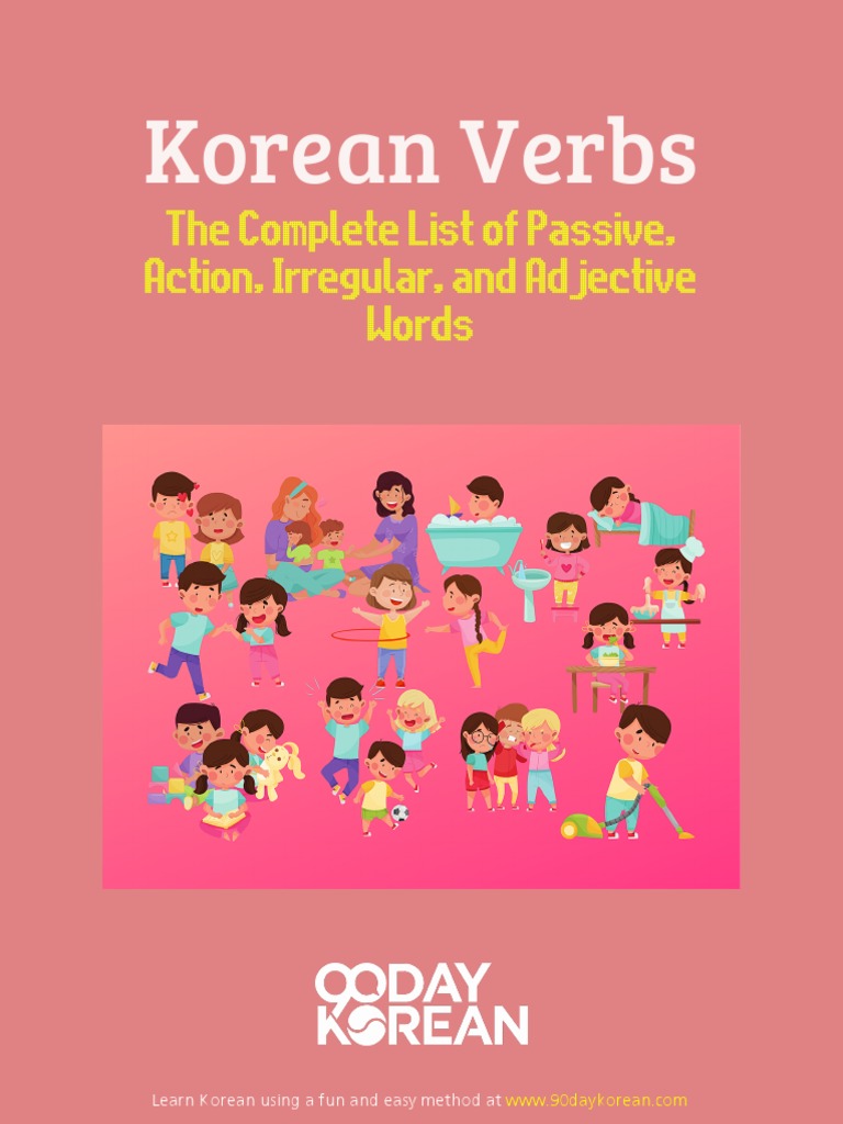Verb Lists | PDF | Grammatical Tense | Korean Language