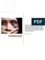 El Feminicidio