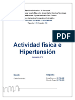 Asignación 2 - Actividad Física e Hipertensión