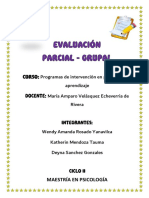 Evaluación Parcial