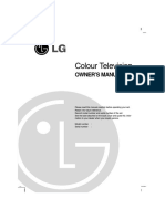 Colour Television: Owner'S Manual