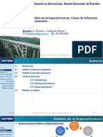 Análisis de puentes: líneas de influencia y cargas equivalentes