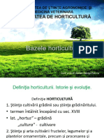 Curs 1 - Bazele Horticulturii