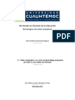 2.1 Tabla Comparativa - Los Ciclos de Aprendizaje - Julia Cuastumal.