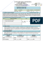 Informe de Trabajo 2020 - 2021