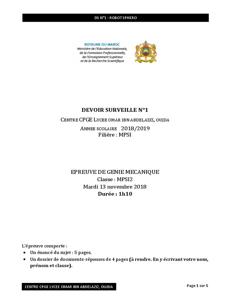 92 2 ds1 enonce mpsi2 2018 download free pdf interaction humain