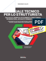 Manuale Tecnico Per Lo Strutturista: Calcolo E Verifica Di Elementi Strutturali in Muratura, Acciaio E Cemento Armato