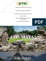 Mayas - Historia de Honduras