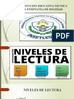 DIAPOSITIVAS NIVELES DE LECTURA ONCE GRADO