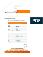Aviso de Envío o Recepción de Dinero