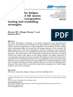 Review of fatigue properties of 3D woven composites