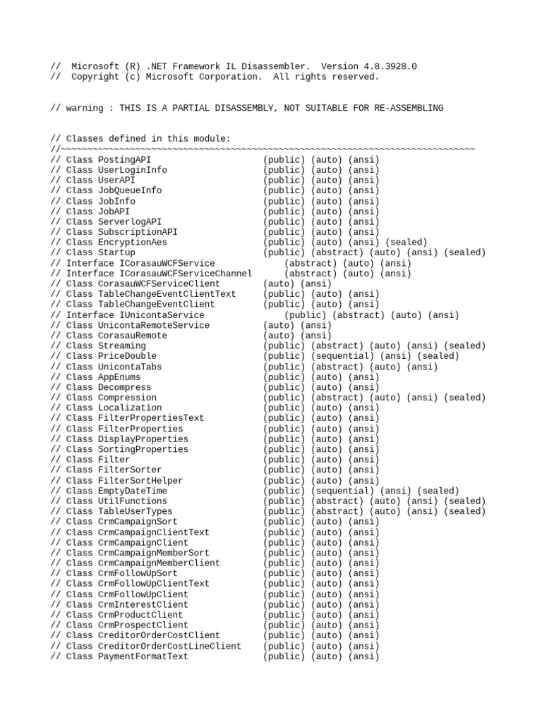 Classname api pdf computer science software