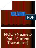 MOCT(Magneto Optic Current Transformer)