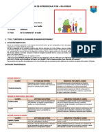 5° - Grado - Experiencia - 6 de - Aprendizaje - N°08