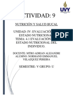 Acividad 9 - Nutricion