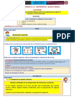 Resuelvo Situaciones Problemáticas Sobre El Cuidado de La Salud 4