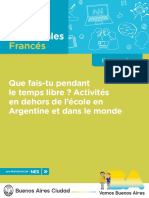 Profnes Lenguas Adicionales Frances Que Fais-Tu Pendant Docente - Final