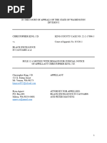 Taxpayer Christopher King JD v. Black Excellence in Cannabis As Thieves of Aaron Barfield Goodwill and Intellectual Property